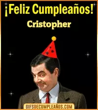 GIF Feliz Cumpleaños Meme Cristopher
